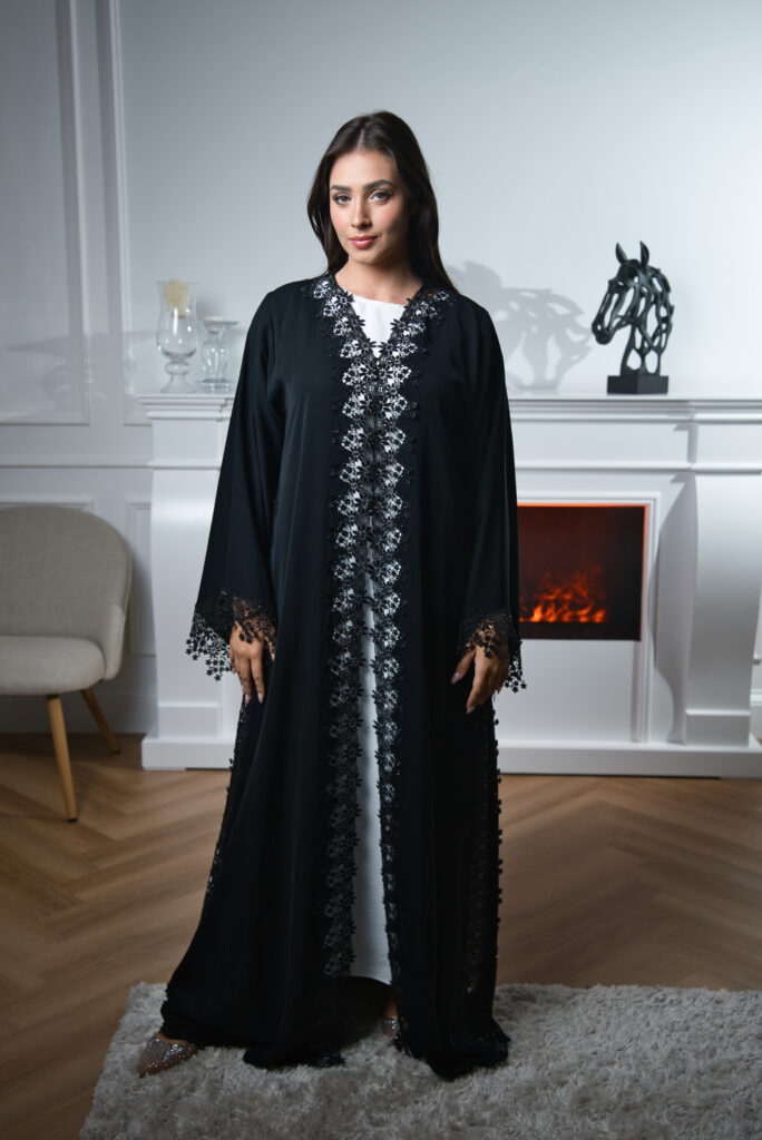 Diamond Drape Abaya