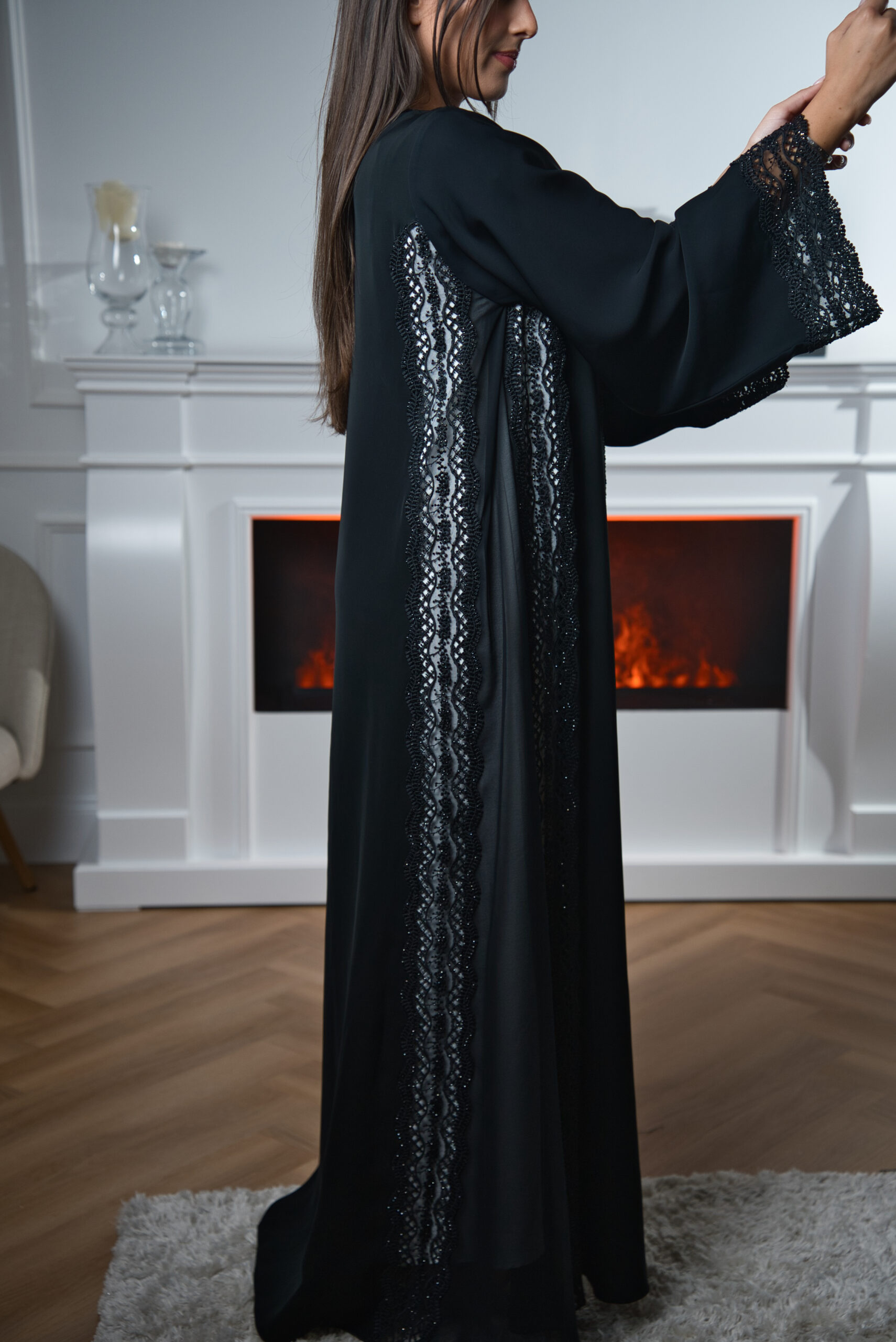 Royal Veil Abaya - Image 5