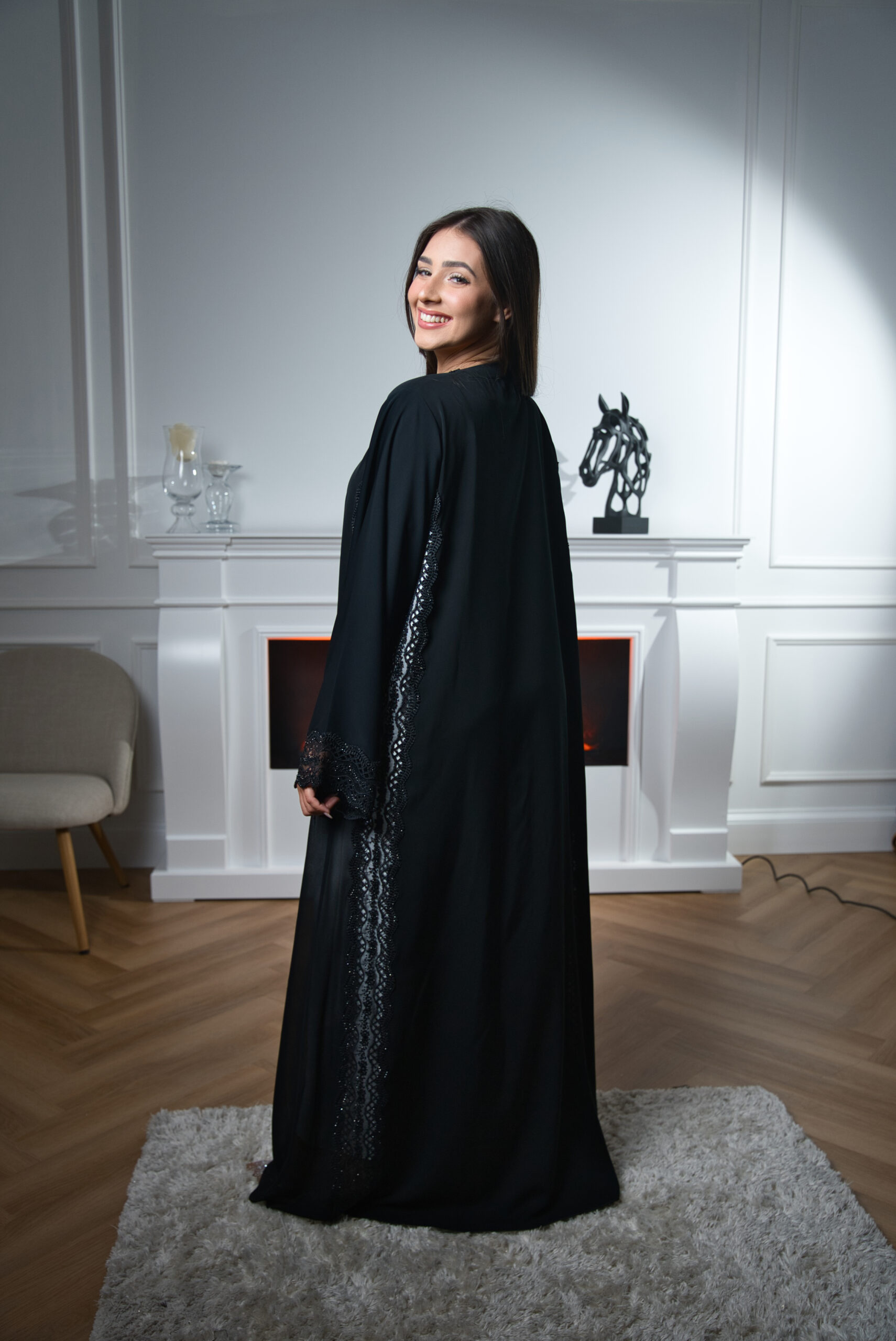 Royal Veil Abaya - Image 6